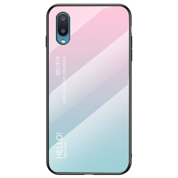 

Защитный чехол Deexe Gradient Color для Samsung Galaxy A02 (A022) - Pink / Blue