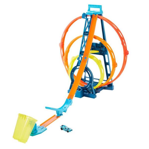 

Трек Hot Wheels Unlimited Triple Loop Kit Потрійна петля (436860)