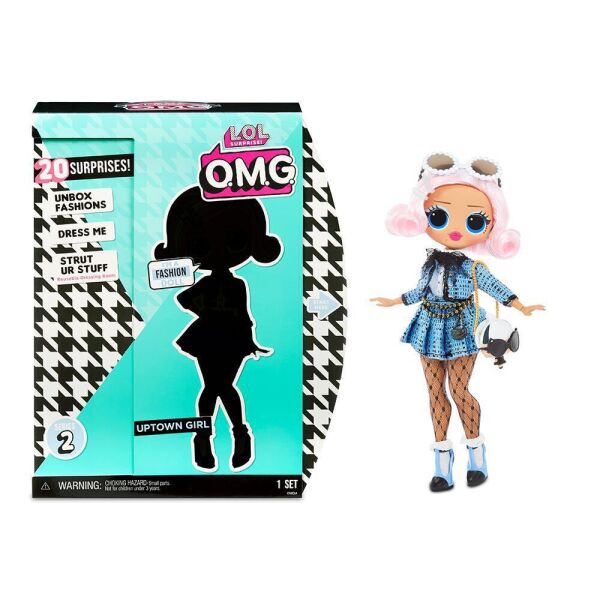 

Лялька L.O.L. Surprise MGA Uptown Girl Fashion Doll з 20 сюрпризами (570288E7C)