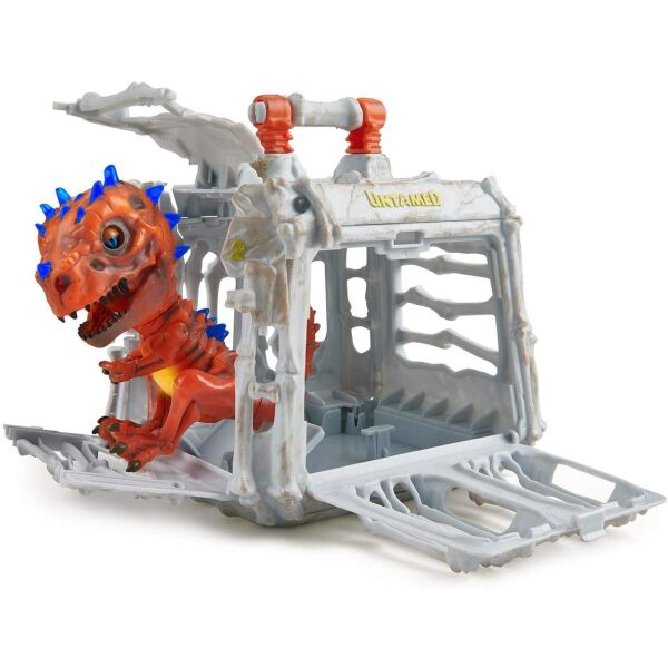 

Інтерактивний динозавр WowWee Untamed Jailbreak Playset - Krypton (Bronze with Blue Glow) (B07NJKBHZZ)
