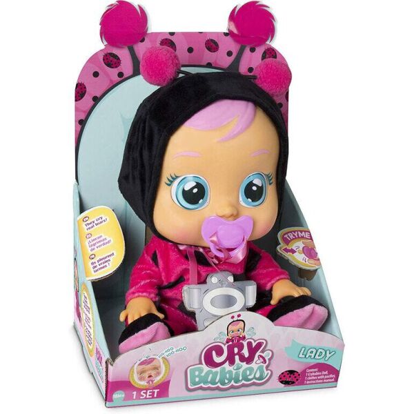 

Інтерактивна лялька Cry Babies Doll Леді Божа корівка (8421134096295)