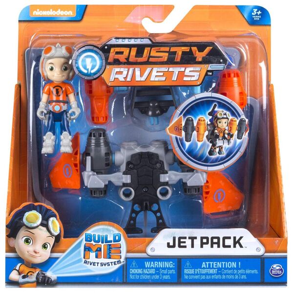 

Ігровий набір Spin Master Расті Rusty Rivets Jet Pack Building Set (20074175) (B01N64U7O9)