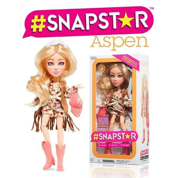 

Лялька SnapStar Аспен (B07N29PRBC)