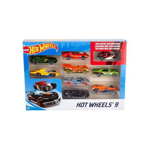 

Подарунковий набір машинок Hot Wheels 9-Car Gift Pack (Styles May Vary) (X6999) (B006EFMSSM)