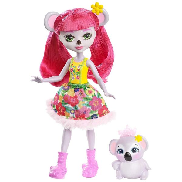 

Лялька Enchantimals Karina Koala Doll Карина з вихованцем коалою Деб (FCG64) (B01IT3VH8I)