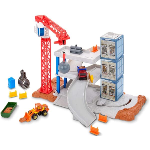 

Ігровий набір Matchbox Downtown Demolition Playset Будівельний майданчик (B079K8TST2)