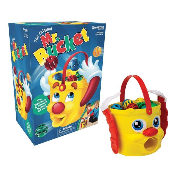 

Інтерактивна гра для всієї сімї Mr. Bucket Game by Pressman "Містер Бакет" (6300-04) (B01MV25QPP)