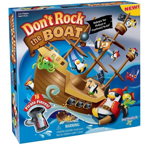 

Настільна гра Don’t Rock The Boat Skill & Action Balancing Game (B0799734SJ) (6946)