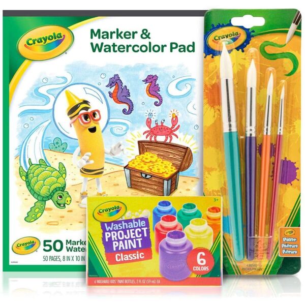 

Набір дитячих фарб Crayola, приладдя для рукоділля (B07Z9QTB66)