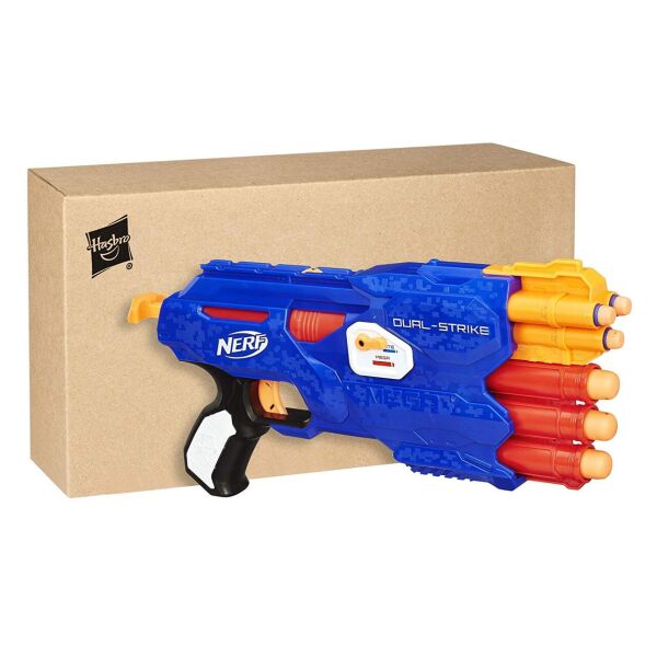 

Бластер Nerf N-Strike Elite DualStrike Подвійний постріл (B4620EU4) (B005XLV33O)