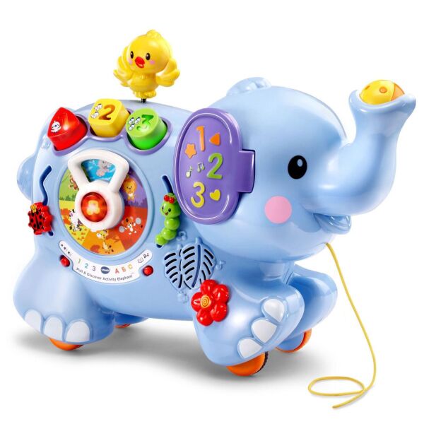 

Розвиваюча іграшка VTech Pull & Discover Activity Elephant Активний Слоник (341776505800)