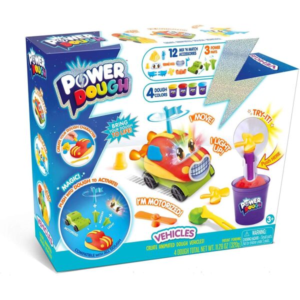 

Інтерактивний пластилін Canal Toys Power Dough Електричні машини (B07F6R5VBT)