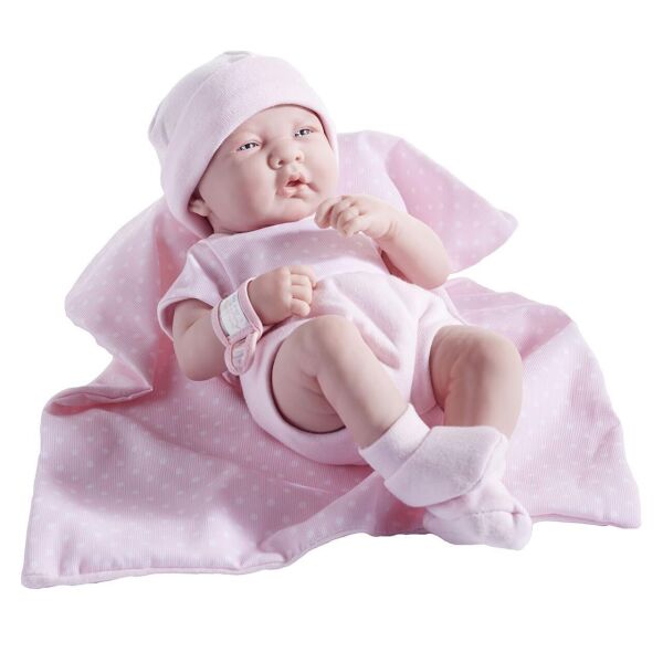 

Вінілова лялька JC Toys La Newborn Boutique 14 Inch Doll новонароджена дівчинка Berenguer (18541) (B002S4QLBI)