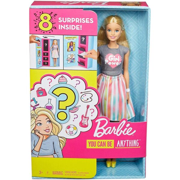 

Ігровий набір Barbie Doll with 2 Career Looks, You can be Anything Професія-сюрприз (GFX84) (B07NC4LBPH)