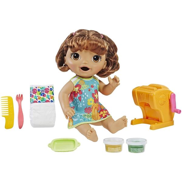 

Лялька Hasbro Baby Alive брюнетка і форми закуски для немовляти (B07MKRSH8J)