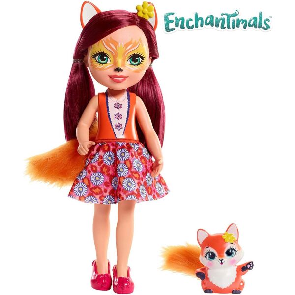 

Велика лялька Enchantimals Лисичка Фелісіті і Флік Felicity Fox (B07FCTKMBP) (FRH53)