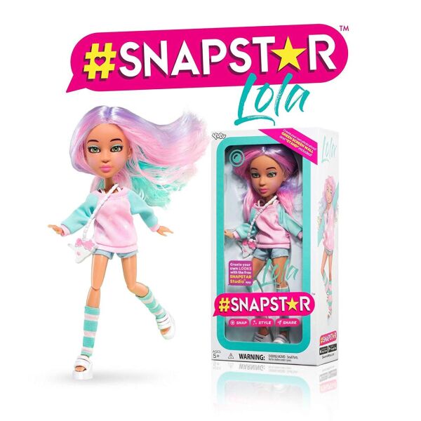 

Лялька SnapStar Lola Doll Снапстар Лола 23 см #SNAPSTAR (YL30003) (B07VPDRYJ7)