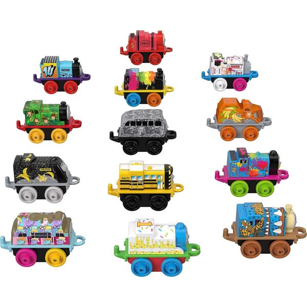 

Колекційний набір Fisher-Price Thomas & Friends MINIS Фішер Прайс з 13 паровозиків Томас і друзі (FWK48)