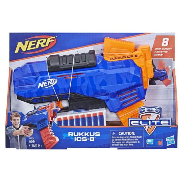 

Бластер Nerf N-Strike Elite Rukkus ICS-8 (630509748747)