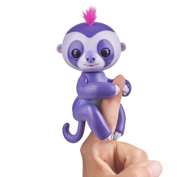 

Інтерактивний ручний лінивець WowWee Fingerlings Baby Sloth - Marge - Purple Марж (3752) (B075NS9QXY)