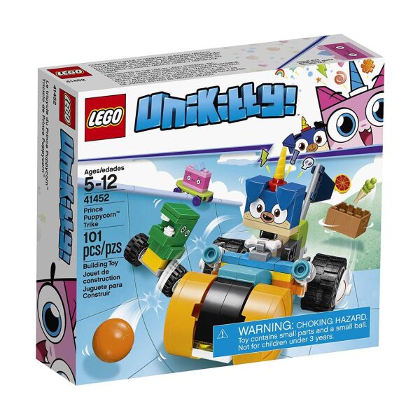 

Конструктор LEGO Unikitty! Prince Puppycorn Trike Триколісний мотоцикл принца Паппікорна 101 Piece (41452)