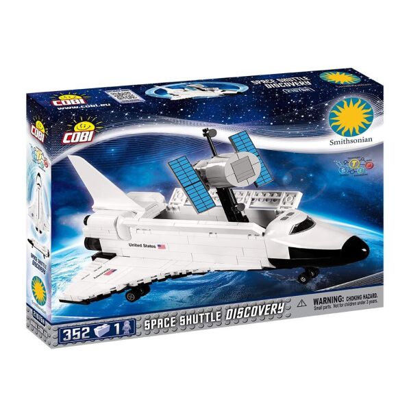 

Конструктор COBI Smithsonian Space Shuttle Discovery Космічний корабель Дісковері 352 деталей (21076)