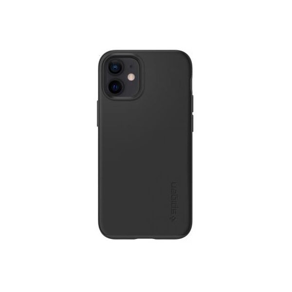 

Чехол для моб. телефона Spigen iPhone 12 mini Case Thin Fit, Black (ACS01739)
