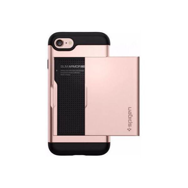 

Чехол для моб. телефона Spigen iPhone SE/8/7 Slim Armor CS, Rose Gold (042CS20454)