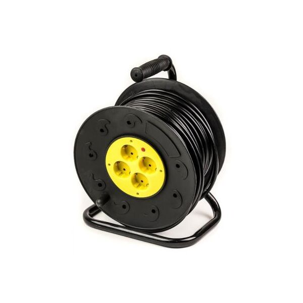 

Сетевой удлинитель PowerPlant 50 м, 3x2.5мм2, 16А, (JY-2002/50) (PPRA16M50S4L)