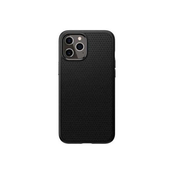 

Чехол для моб. телефона Spigen iPhone 12 / 12 Pro Liquid Air, Matte Black (ACS01701)