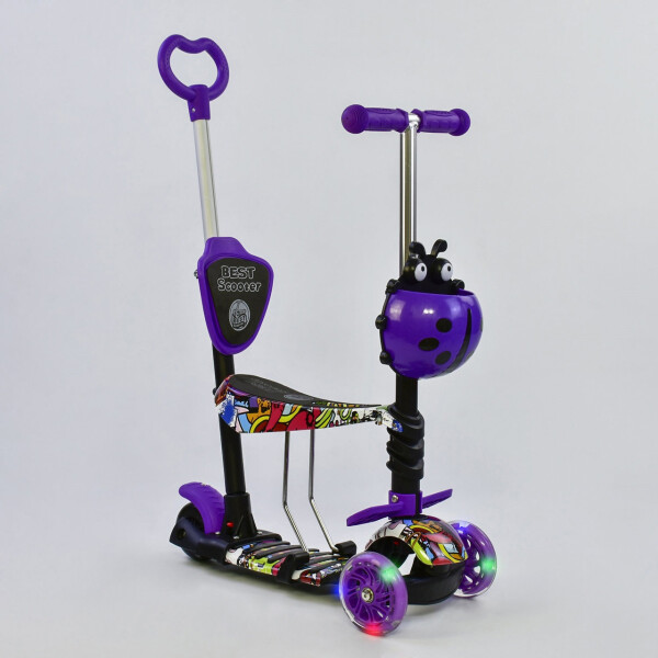 

Детский самокат Best Scooter 5 в 1 Абстракция Фиолетовый (1203-04)
