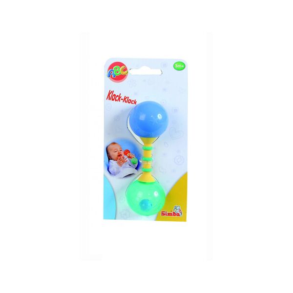 

Моя первая игрушка, погремушка, 14 см (зеленая), ABC