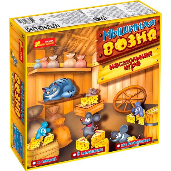 

Настольная игра Мышиная возня, Ranok Creative