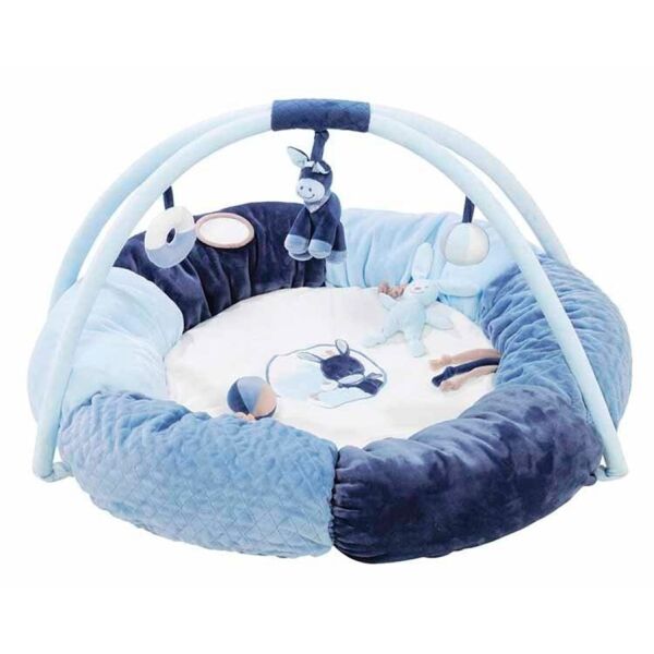 

Коврик развивающий с дугами и подушками Алекс и Бибу, Nattou