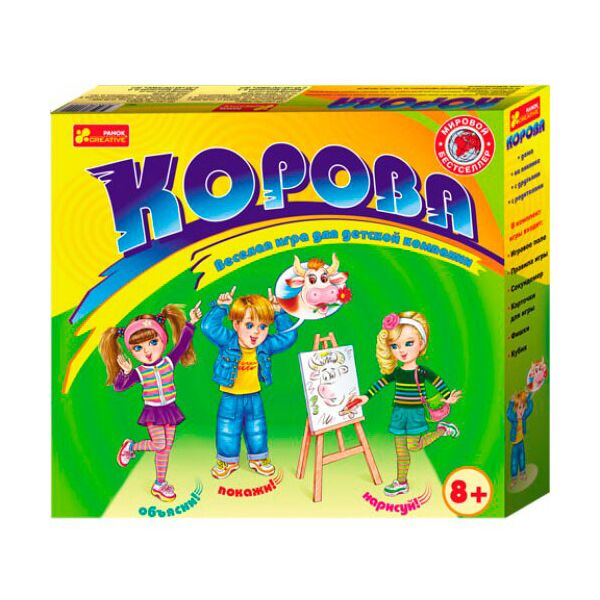 

Настольная игра Корова, детская, Ranok Creative
