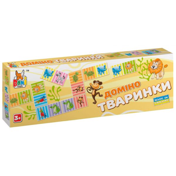 

Настольная игра Boni Toys Бони Тойс "Домино Животные" (0202)