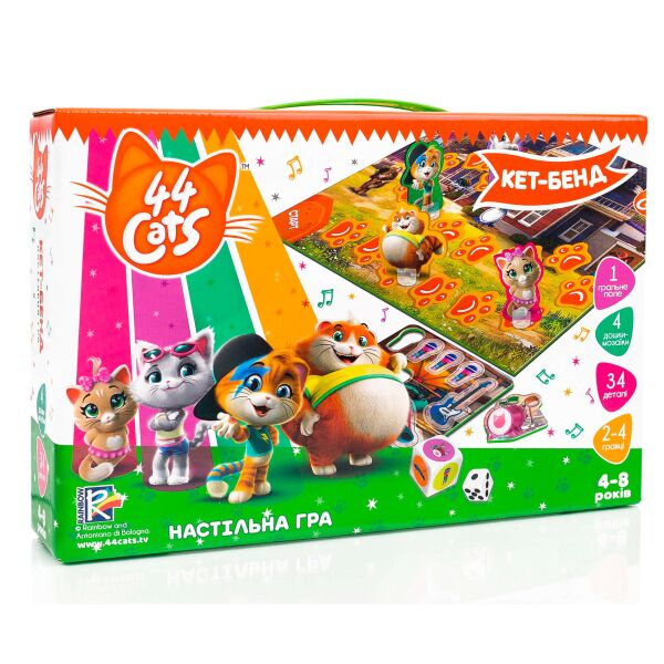 

Настольная игра Кет-бенд, 44 Кота (укр), Vladi Toys