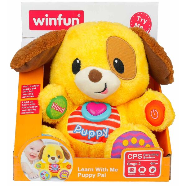 

Мягкая игрушка WinFun ВинФан Щенок с музыкой и световыми эффектами (0669-NL)