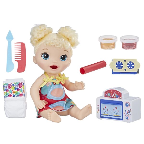 

Пупс с аксессуарами Малышка и еда, Baby Alive