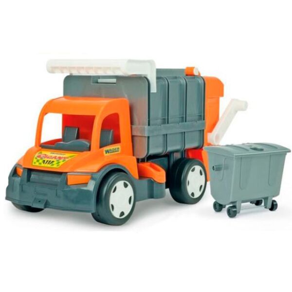 

Мусоровоз Гигант (65 см), Giant Truck, оранжевый, Wader