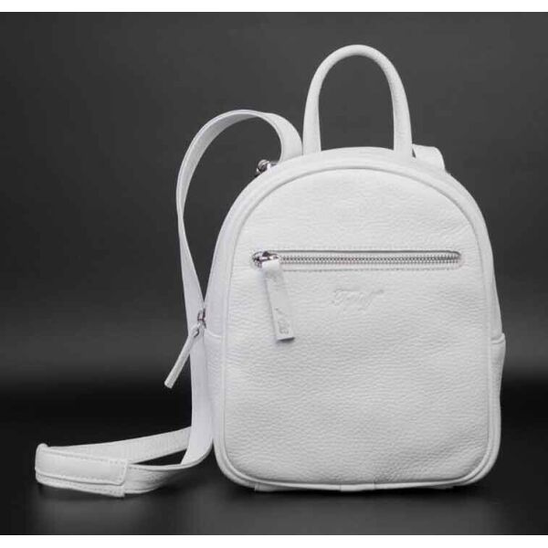 

Рюкзак женский Teploff Теплофф городской, натуральная кожа, белый, M (backpack_white_M)
