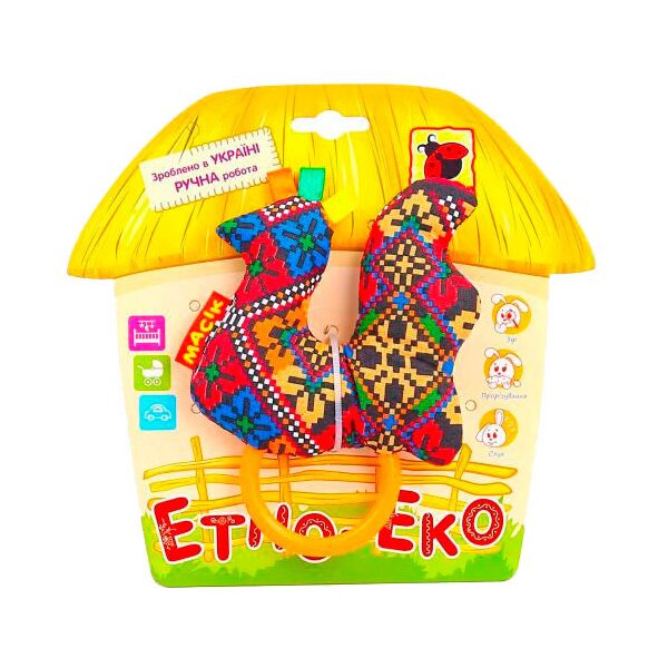 

Птичка с кольцом, игрушка с прорезывателем, Этно-Эко, Масик
