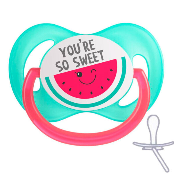 

Пустышка силиконовая симметричная So Cool, 0-6 м, розовая, Canpol babies