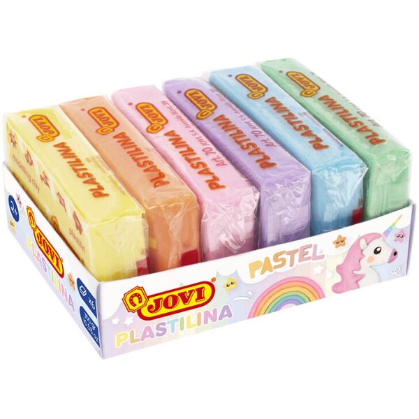 

Набор пластилина JOVI Джови Pastel 6 цветов по 50 г (70/6P)