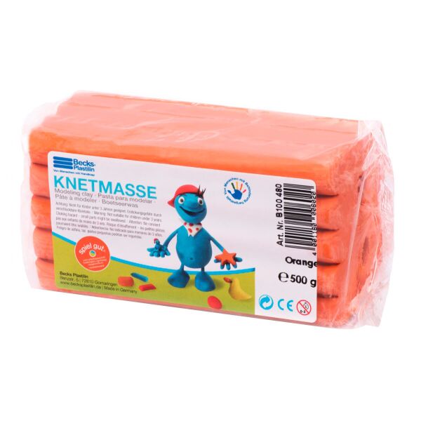 

Пластилин классический оранжевый, Knetmasse, Becks Plastilin