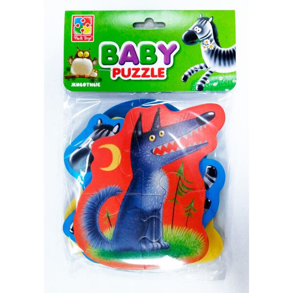 

Беби-пазлы Животные, Vladi Toys