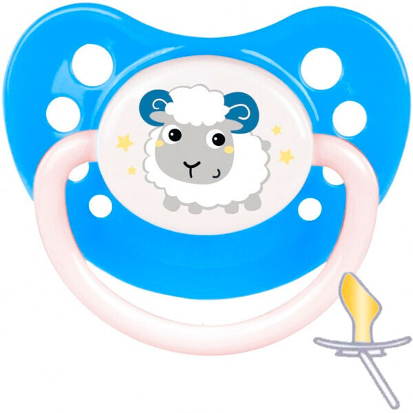 

Пустышка Bunny & Company латексная анатомическая, 0-6 мес, Canpol babies