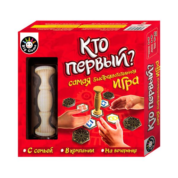 

Кто первый Настольная игра, Ranok Creative