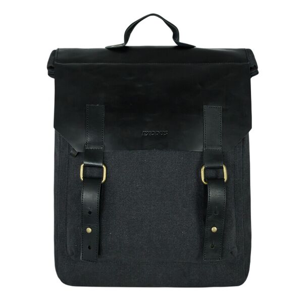 

Рюкзак Exodus Leather Canvas серый (R0503EX021)