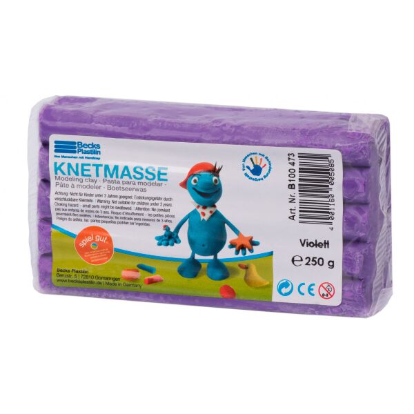 

Пластилин классический фиолетовый, Knetmasse, Becks Plastilin